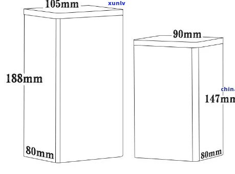 茶叶包装盒展开图尺寸：规格、大小全解析