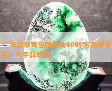 4000万入手翡翠石，4千万豪掷！揭秘如何慧眼识珠，入手翡翠石？