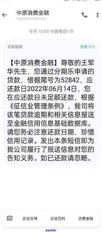 中原消费逾期半个月-中原消费逾期半个月有被起诉的可能吗