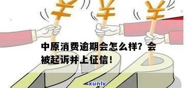 中原消费贷逾期起诉，警惕！中原消费贷逾期可能面临法律诉讼