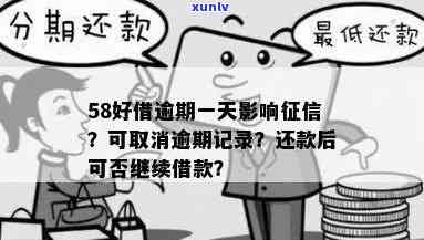 有个58的逾期会怎么样，逾期58天会对产生什么影响？