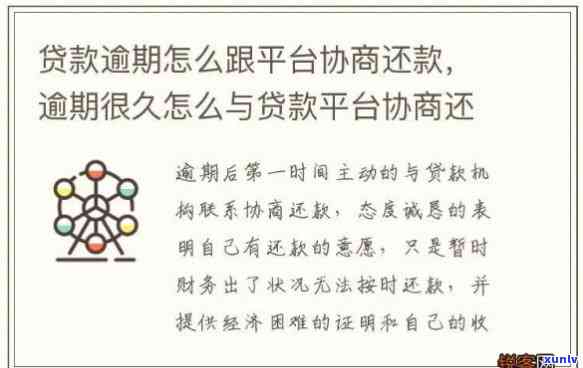 58生意贷逾期协商期还款：作用及解决方法