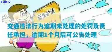 逾期不办理交通违法怎么办？结果严重，务必及时解决！