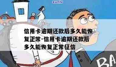 发逾期还款后什么时候可以正常采用，恢复信用：发逾期还款后何时可以恢复正常采用？