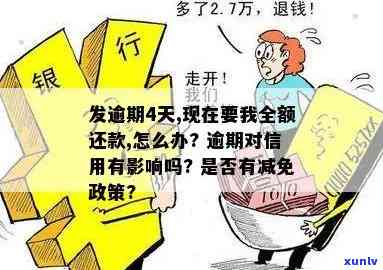 发逾期要求还全额-发逾期3天,现在要我全额还款,怎么办