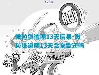 发贷款逾期13天-发贷款逾期13天会怎样