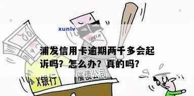 浦发欠款逾期两千多，怎样解决？