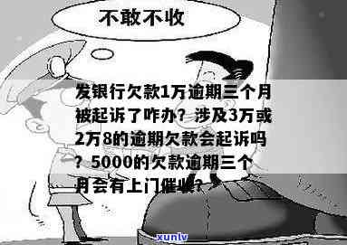 发银行欠款1万逾期三个月被起诉，怎样应对？