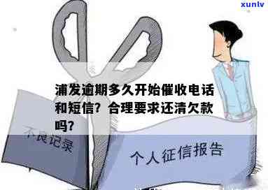 浦发逾期几天要我还清欠款，是不是合理？