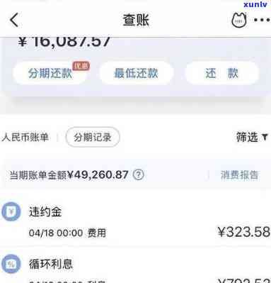 浦发突然降额无力偿还，能否分期还款？