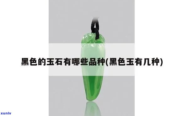 黑色的玉石品种大全：图片展示与详细介绍