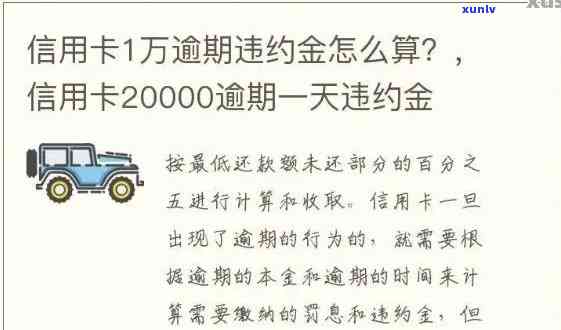 发逾期20000-发逾期违约金一般多少