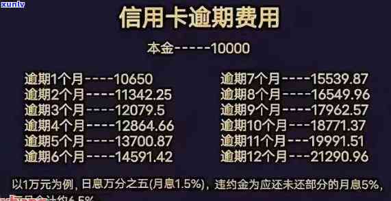 浦发逾期还款违约金怎么算，详解浦发银行信用卡逾期还款违约金计算  