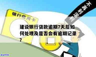 建设银行逾期了7天怎么办，怎样解决建设银行信用卡逾期7天的疑问？