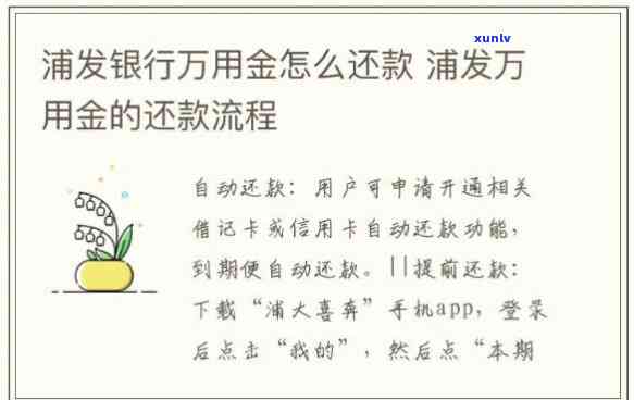 浦发银行万佣金还不上怎么办，急需解决！浦发银行万佣金未还，怎样应对还款压力？