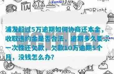 浦发逾期多久会被请求一次性还清所有欠款？