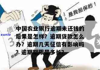 农行逾期半年会产生什么结果？应怎样解决？