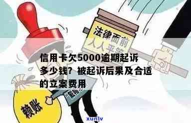 交通银行逾期5000块，会被银行起诉吗？