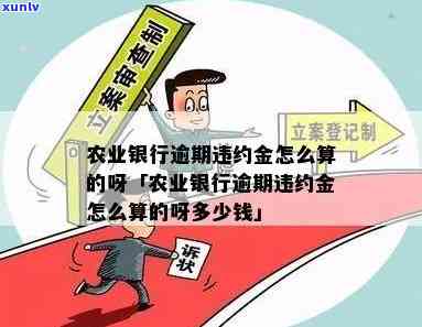 农业银行逾期还款违约金：是不是上、何时开始收取、能否撤销、只还更低利息怎样计算及金额是多少？