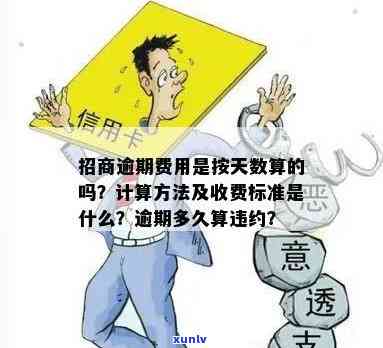 招商逾期费怎么收费？是按天数计算的吗？