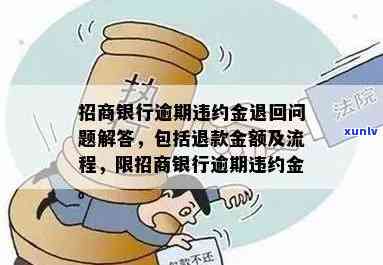 招商银行违约金逾期解决  及计算方法，能否协商解决？