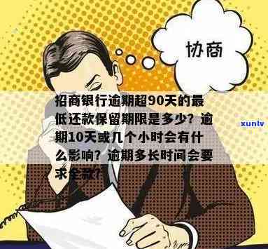 招商银行逾期九十天严重吗？会怎么样，多久需要还全款？