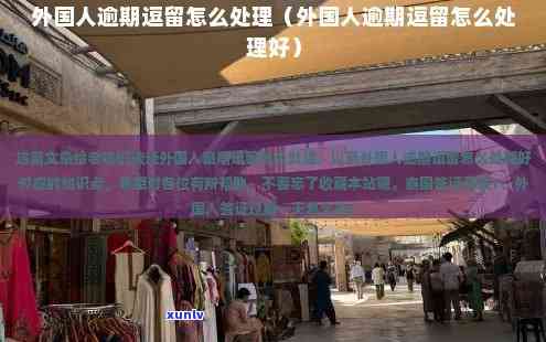 外国人滞留逾期怎么解决2020，应对外国人滞留逾期：2020年的解决策略与建议