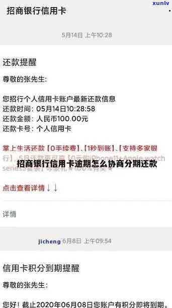 招商银行逾期还款了会怎么样，逾期还款招行信用卡：可能面临的结果和解决  