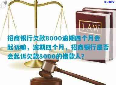 招商逾期8000银行起诉我了，会有什么后果？能否协商解决？