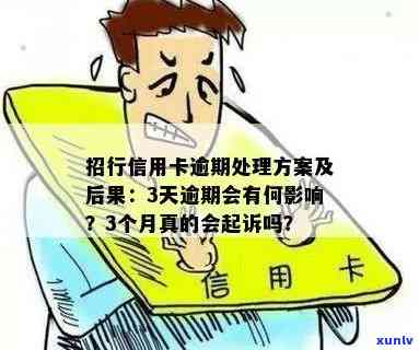 招商信用卡e招贷逾期解决  及作用，包含逾期页面、期限、结果与建议