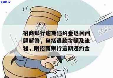 招商违约金能申请退还的时间及金额规定是什么？