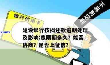 建设银行逾期6天：作用、需还款违约金及结果解决  