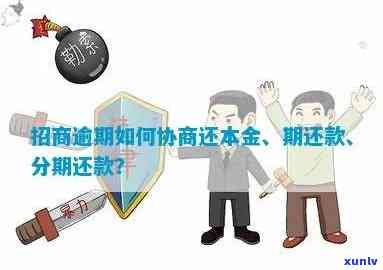 招商银行e招贷逾期后，能否协商只还本金？逾期半年怎样解决？