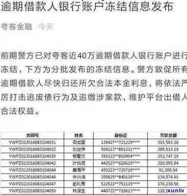 广发银行逾期半年，打  说要冻结资产？该怎样解决？