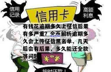 有钱花逾期三天会有什么结果？包含上报失信黑名单、请求一次性结清及可能拨打联系人  等。