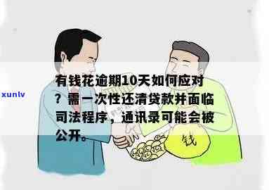 有钱花逾期10天要一次性还清贷款？结果及解决办法全解析