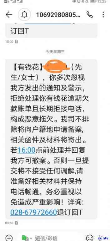 有钱花逾期3年：结果严重，结清作用及是不是会被起诉？