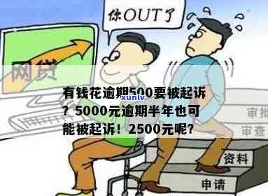 有钱花逾期2500会不会被起诉？从1500元到6000多元，起诉标准及作用解析