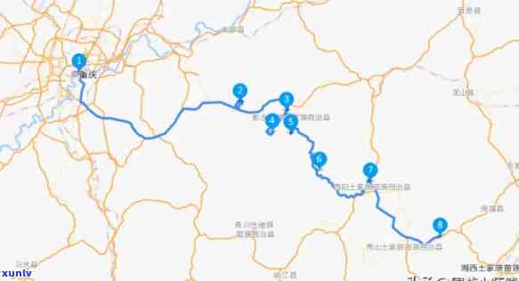 重庆到玉石原石路线全攻略：地图、自驾更佳旅游线路及自驾游更佳路线图