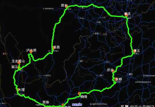 重庆到玉溪自驾路线图最新高清：距离、时间及更佳旅游线路全攻略