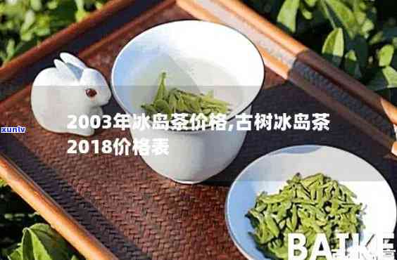 2018冰岛茶价钱-2018年冰岛茶价格