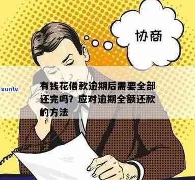 有钱花逾期后请求还清怎么办？全额还款、结果及解决  全解析