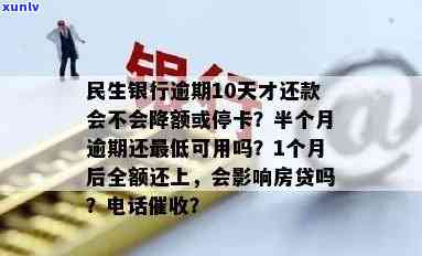 有钱花逾期50天会怎样？民生银行能否贷款？逾期500、15、200天会产生哪些结果？