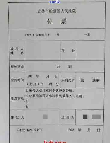 有钱花网贷逾期发传票会怎样解决？已寄出需签收，发信息称要起诉