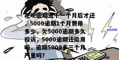 有钱花700逾期一天的影响：会不会上门？逾期费用是多少？是否会影响？逾期1000、5000元又会怎样？