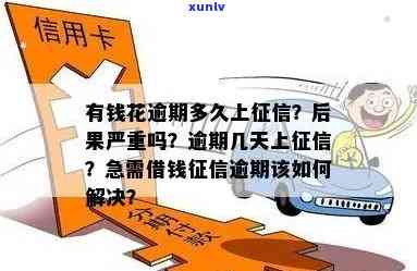 有钱花逾期7天还款会有什么后果？上吗？逾期多久会有影响？