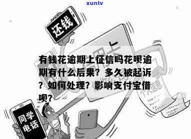 有钱花逾期有什么结果？逾期作用信用、产生罚息，甚至可能被起诉。