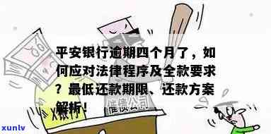 平安银行逾期四个月：法律程序已启动，明日需还清