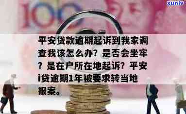 平安贷款逾期起诉到我家调查我该怎么办，平安贷款逾期未还，被起诉并调查：怎样应对？