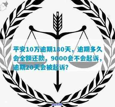 平安逾期9000会起诉吗？多久会全额还款？上个人需要几天？